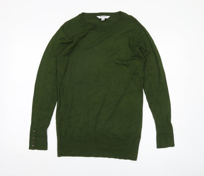 Additional front view of Dorothy Perkins Green Maternity jumper S