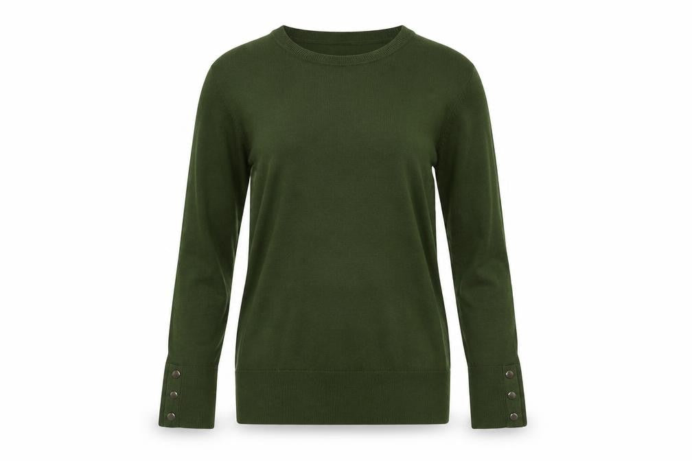Dorothy Perkins Green Maternity Pullover Jumper S