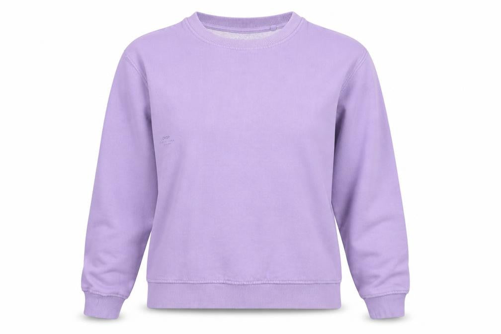 Bershka Women's Purple Pullover Sweatshirt Size 6