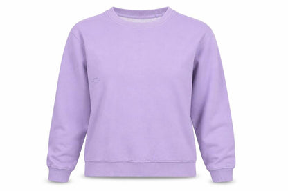 Bershka Women's Purple Pullover Sweatshirt Size 6