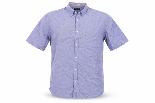 Taylor & Wright Men's Blue Button-Up Shirt