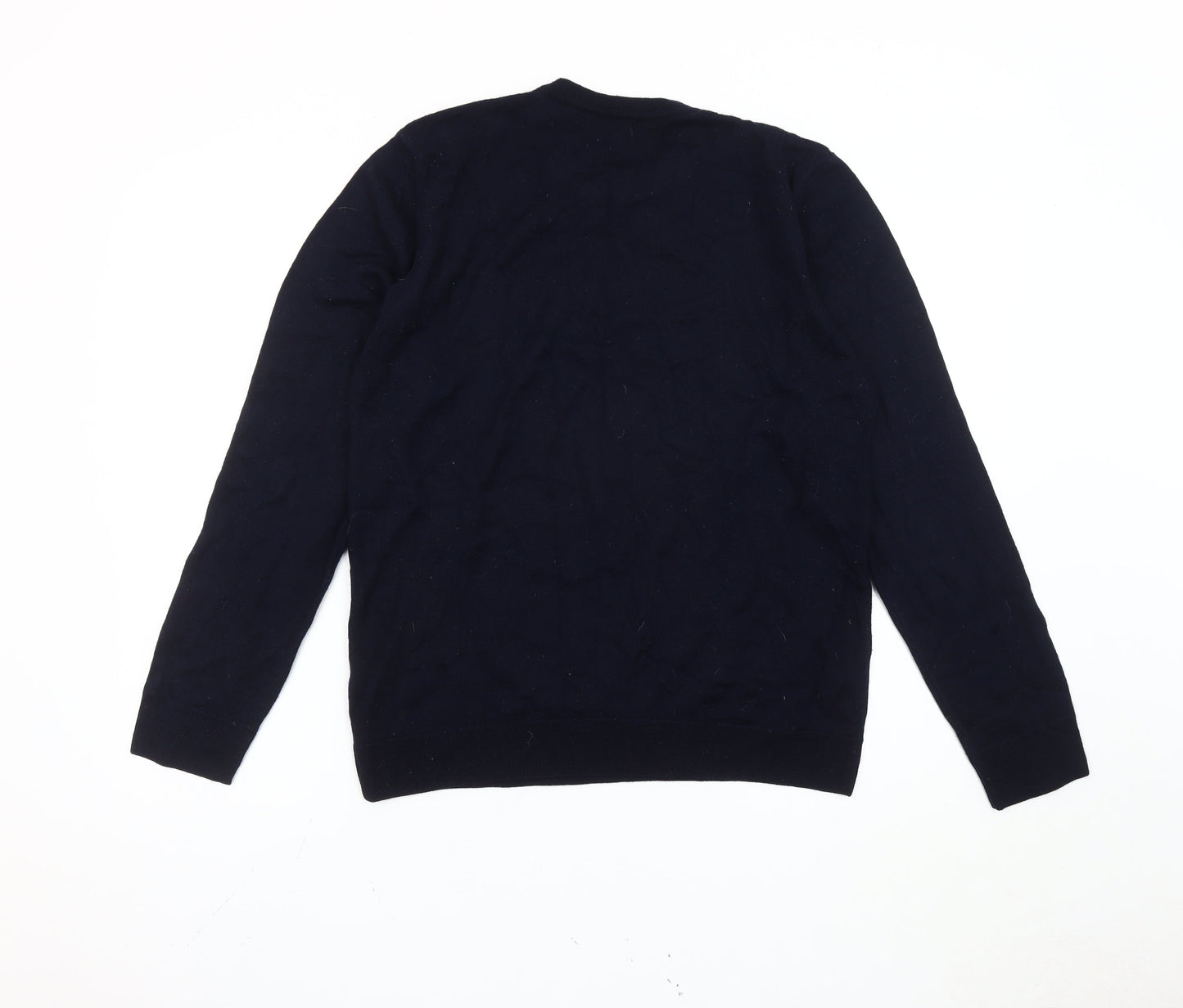 Kin by John Lewis Unisex Black Crew Neck Jumper L