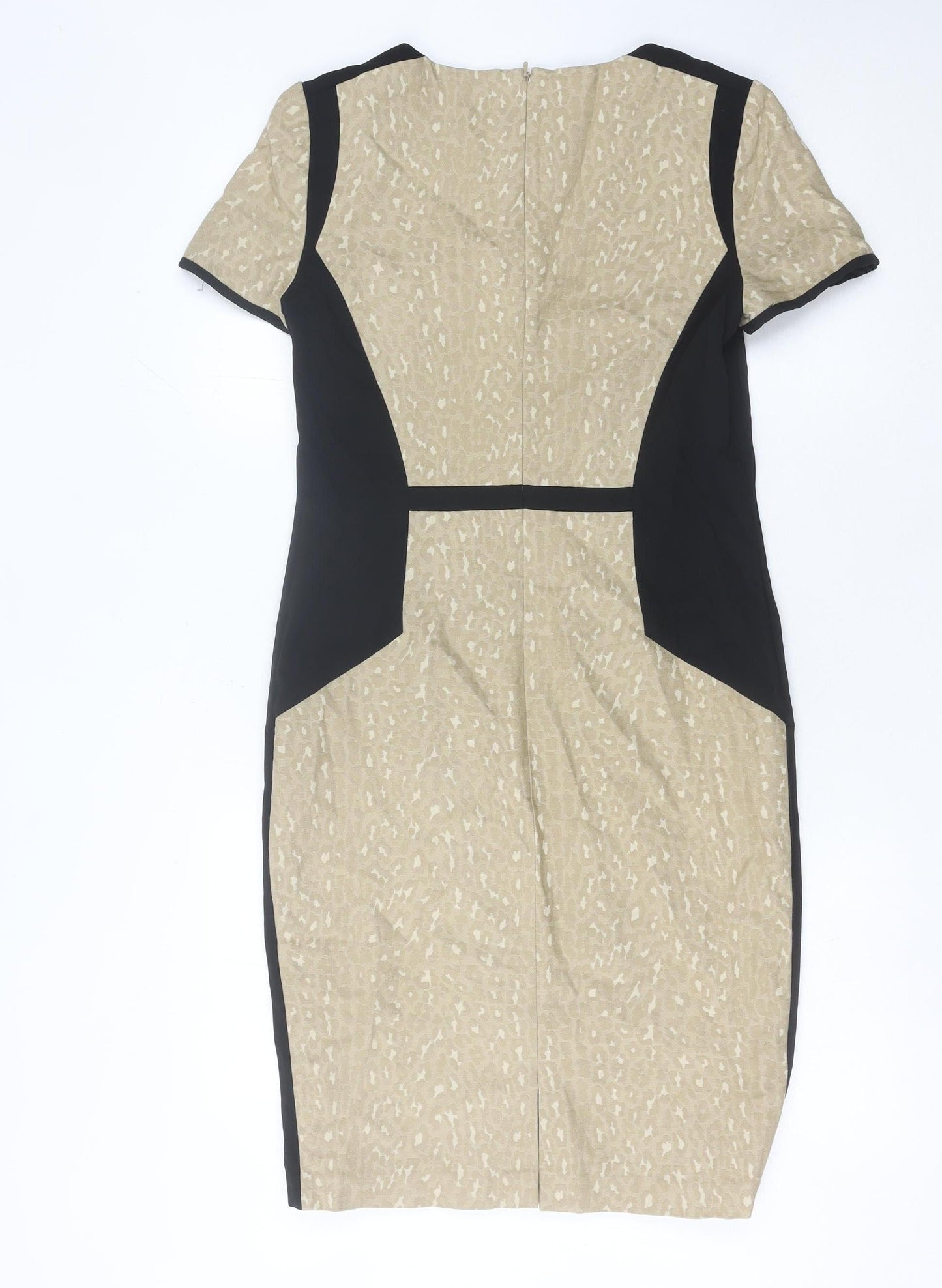 Marks and Spencer Women's Beige Pencil Dress Size 12