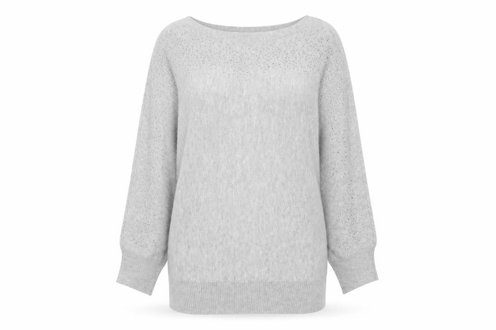 89th & Madison Women's Grey Pullover Jumper M