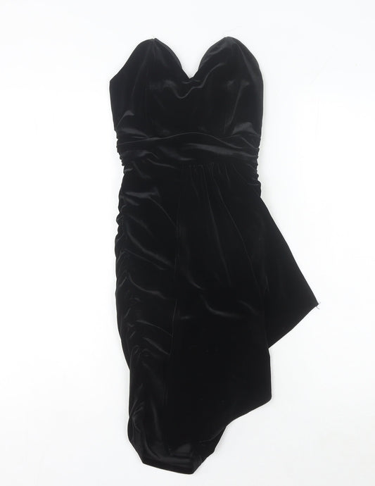 From The Offset Women's Black Strapless Dress - Size 6