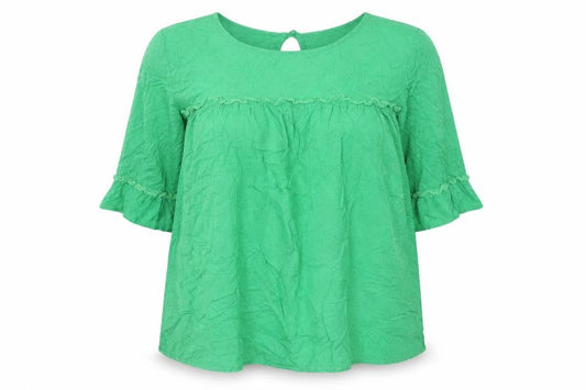 Marks and Spencer Women's Green Top Size 10
