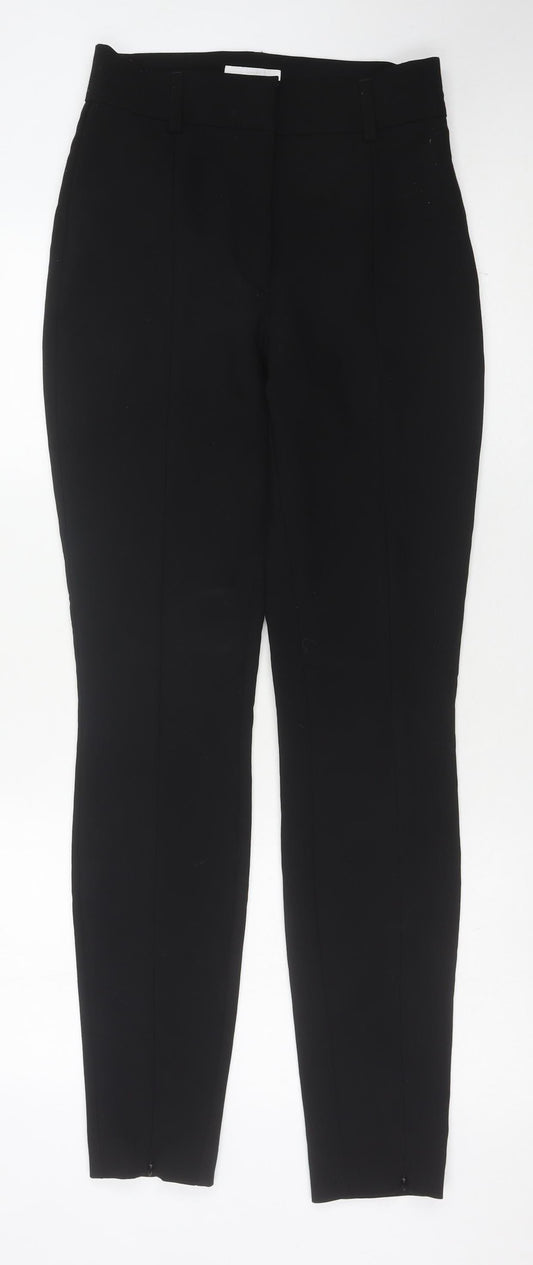 H&M Women's Black Skinny Ankle Trousers Size 10