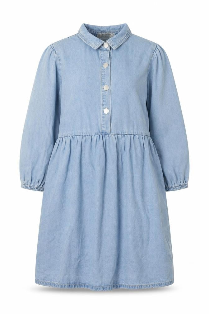 In The Style Women’s Blue Cotton Shirt Dress