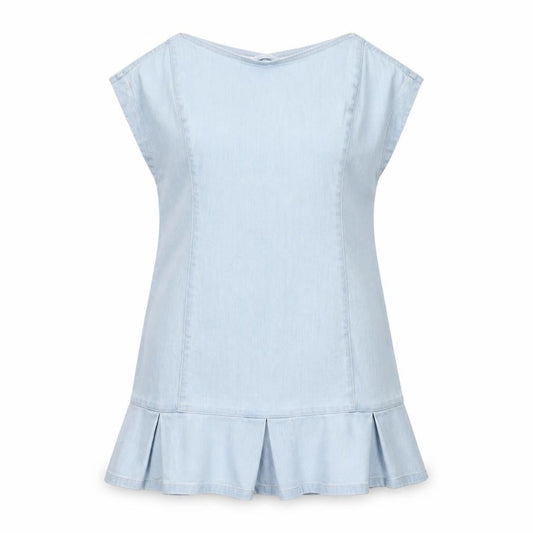 AsYou Women's Blue Short Denim Sheath Dress Size 12