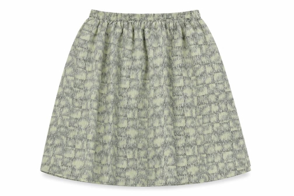 Berketex Women's Grey Midi Geometric Skirt Size 14