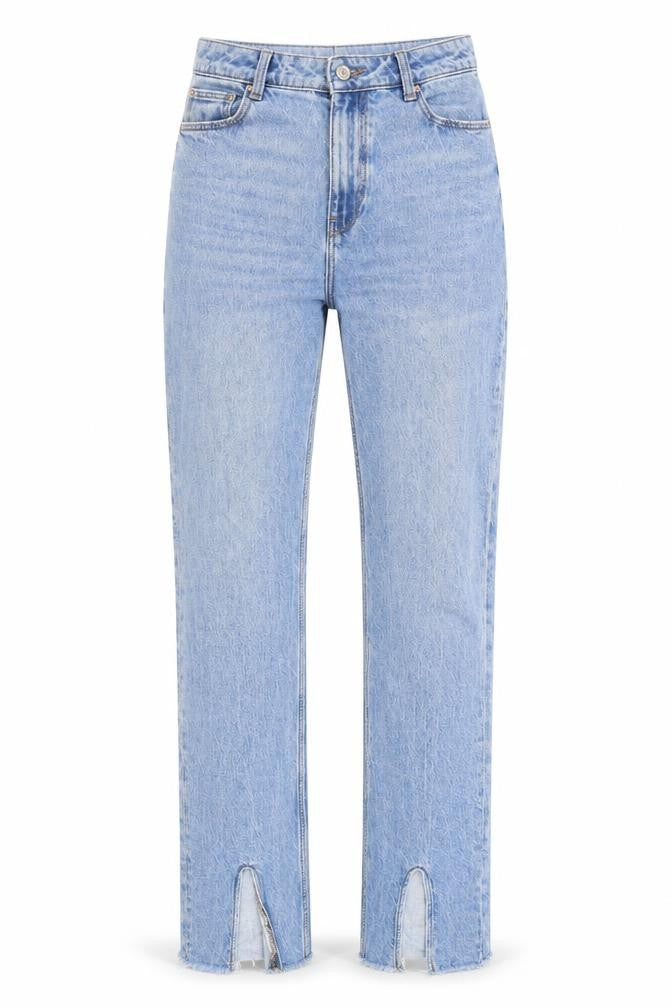 Primark Women's Blue Straight Jeans Size S