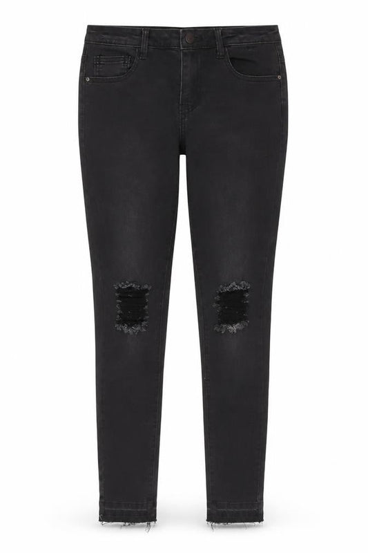Denim Co. Women's Black Skinny Jeans Size 8