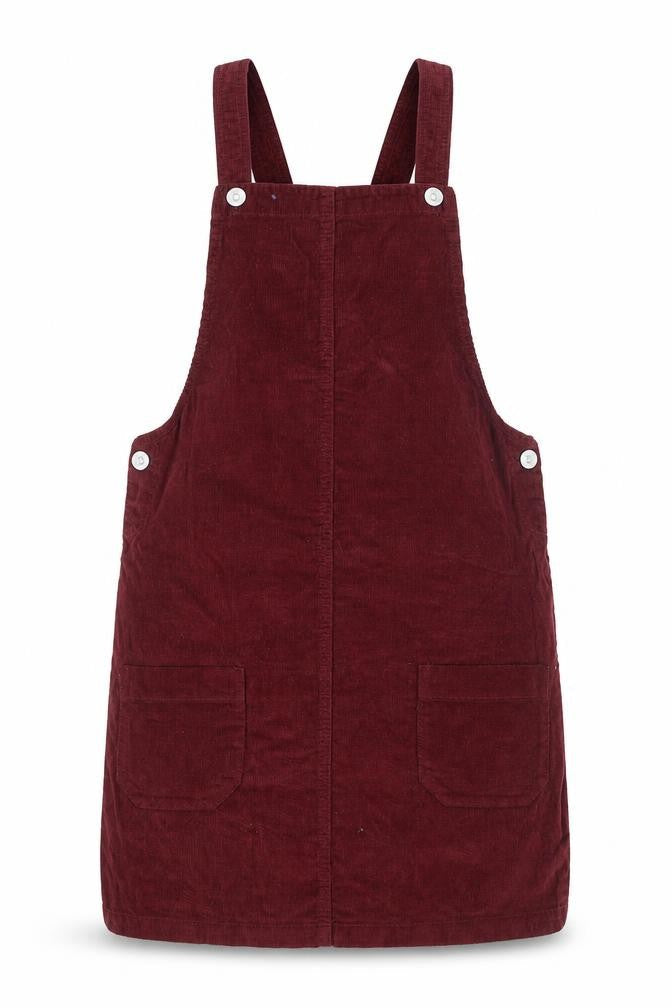 Matalan Women's Red Pinafore Dress Size 10