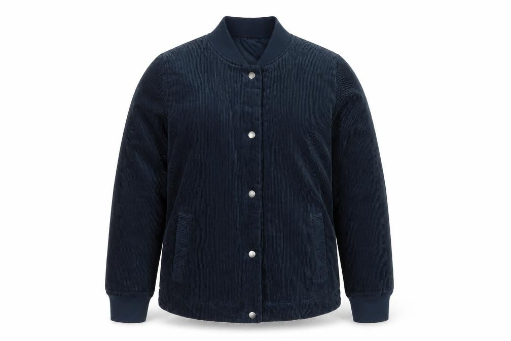 Essentiel Women's Blue Varsity Jacket Size 8