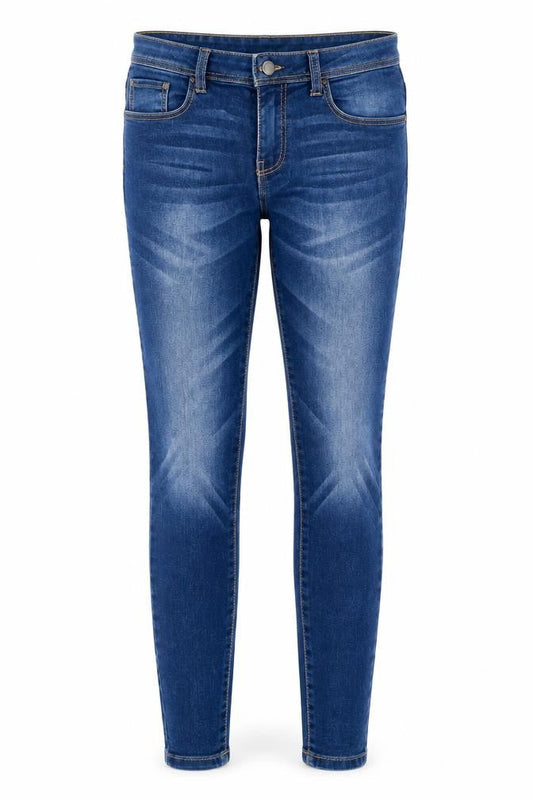 Denim Co. Women's Blue Regular Fit Jeans