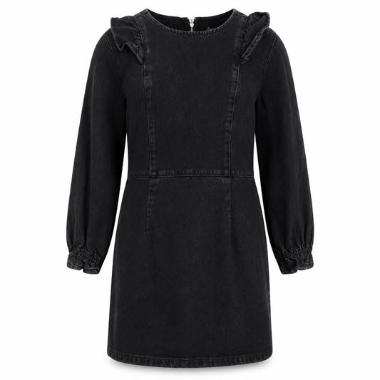 Papaya Denim Black Long Sleeve Women's Dress Size 16