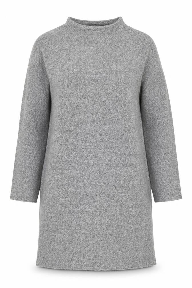 Zara Women Grey Shift Dress, Size 10, Long Sleeve, Winter