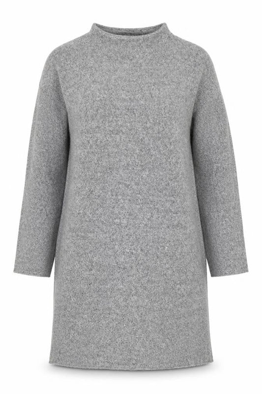 Zara Women Grey Shift Dress, Size 10, Long Sleeve, Winter
