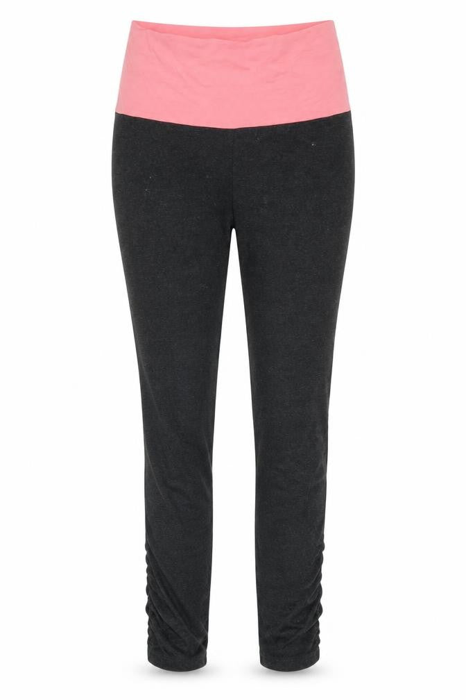 Decathlon Women's Activewear Leggings, Black/Pink, M