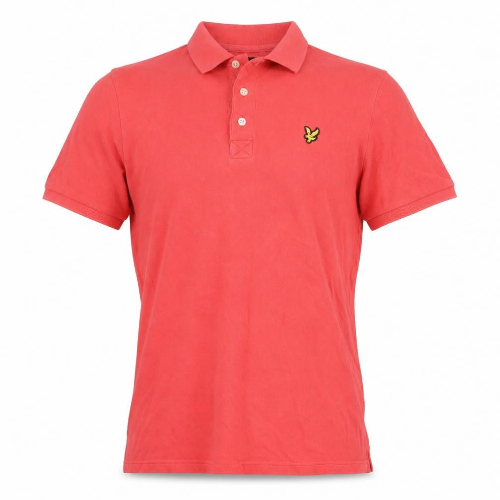 Lyle & Scott Men's Pink Polo Shirt L
