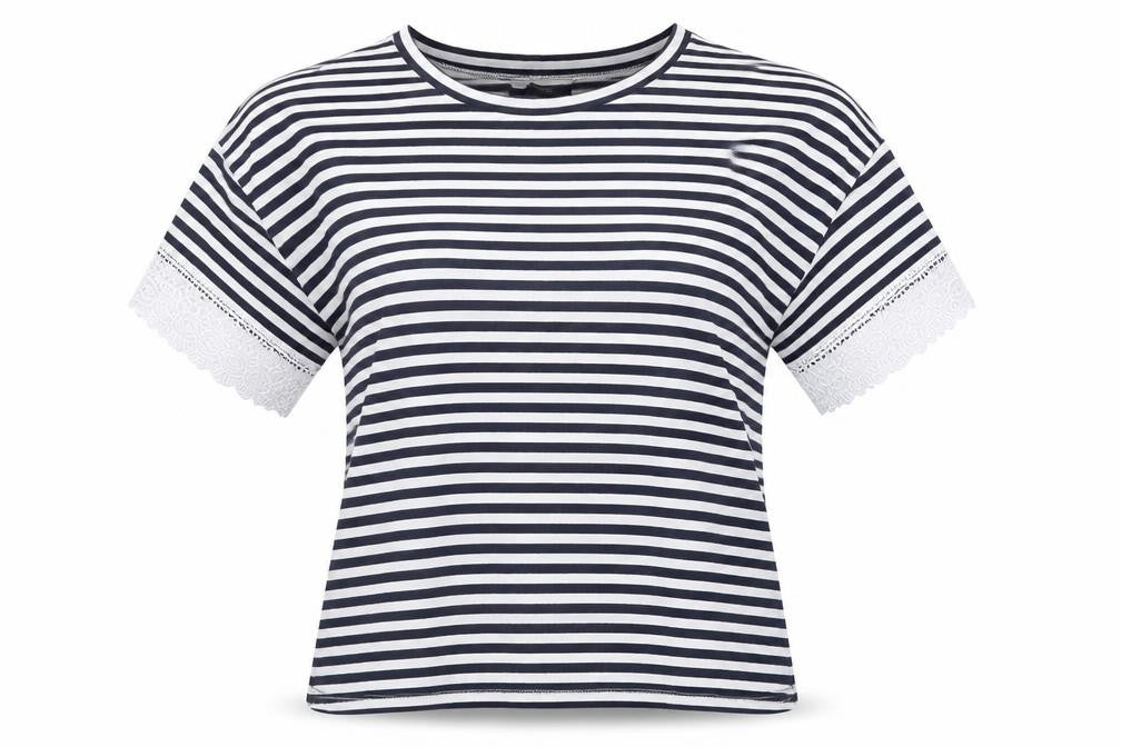 Marks & Spencer Women's Striped T-Shirt, Size 14