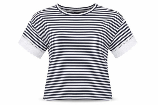 Marks and Spencer Women's Striped T-Shirt, Size 14