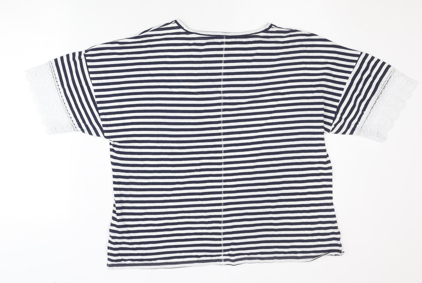 Marks and Spencer Women's Striped T-Shirt, Size 14