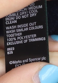Marks and Spencer Women's Multicoloured Medium Hoodie