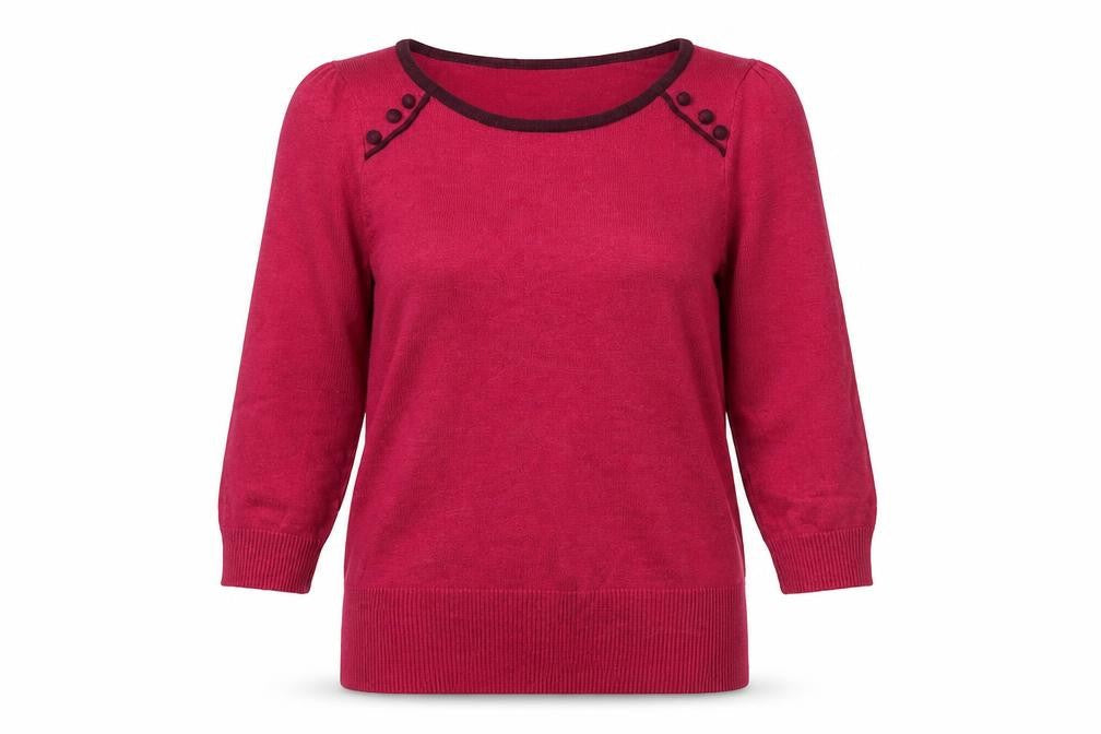 Debenhams Women's Pink Pullover Jumper Size 8