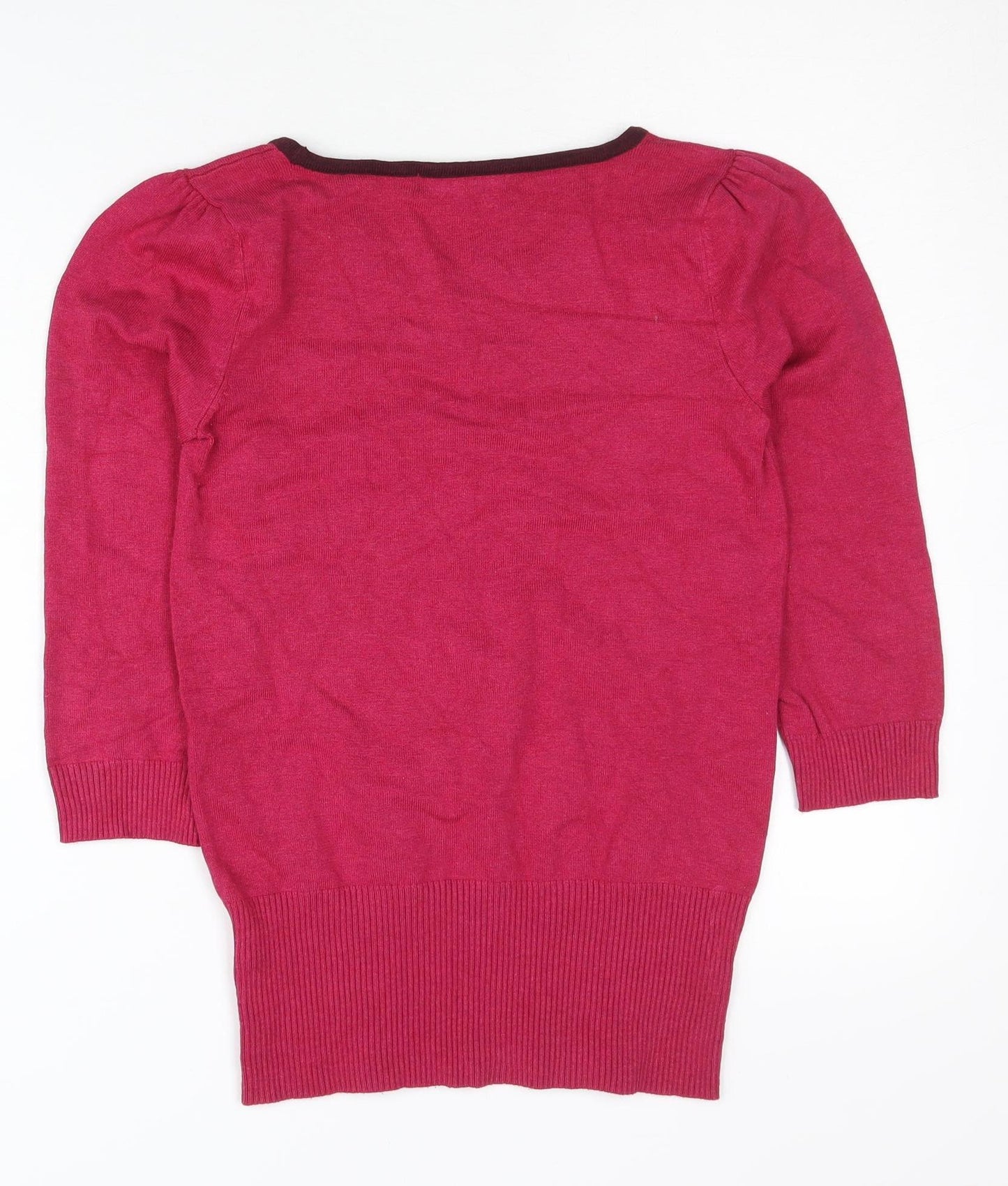 Debenhams Women's Pink Pullover Jumper Size 8