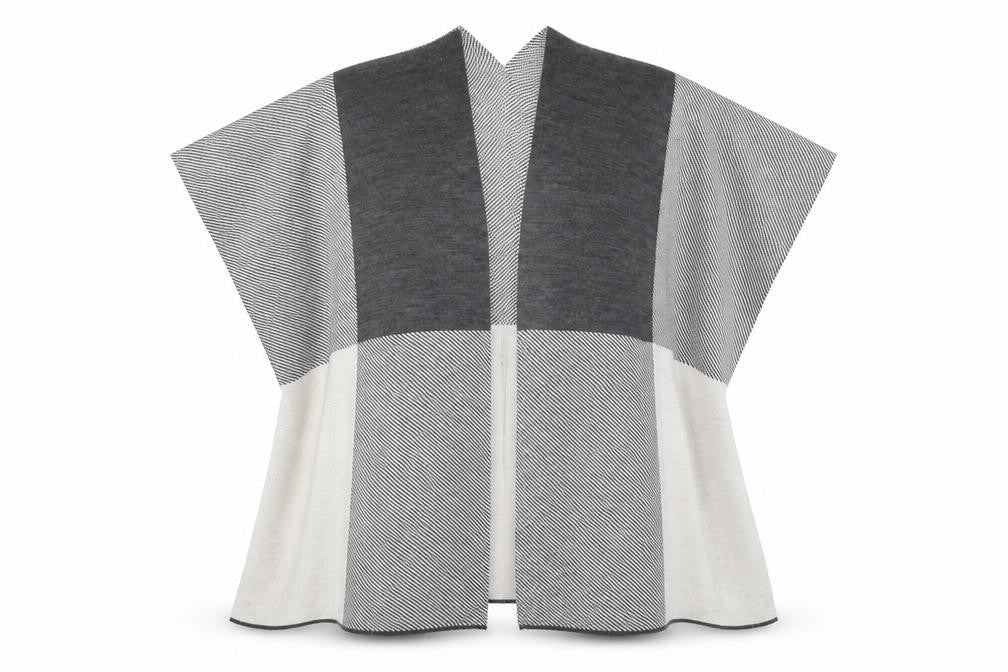 Wallis Women’s Grey Cape One Size Acrylic Jumper