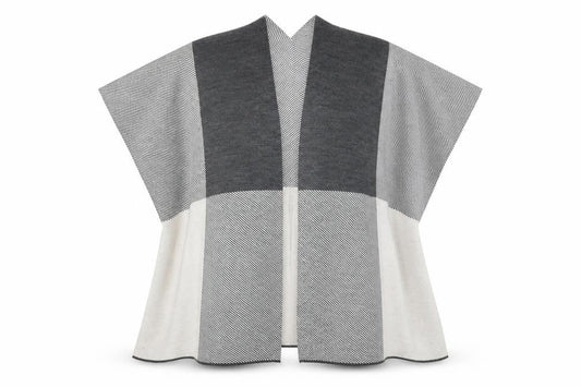 Wallis Women’s Grey Cape One Size Acrylic Jumper