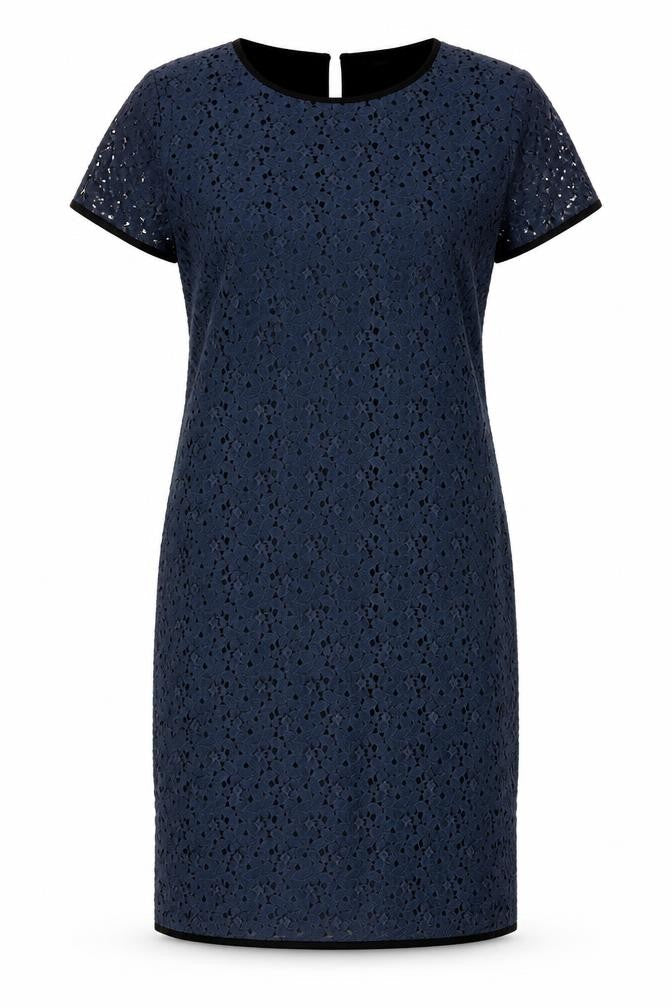 Next Women's Blue Floral Lace Dress Size 14