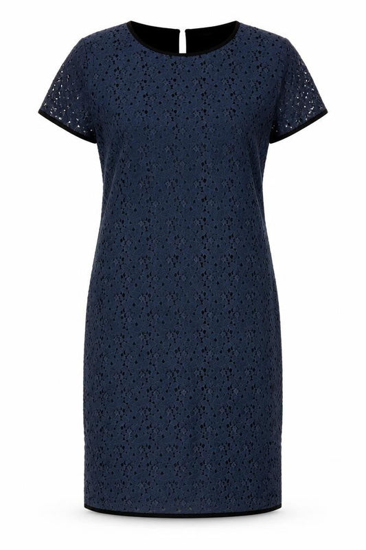 Next Women's Blue Floral Lace Dress Size 14