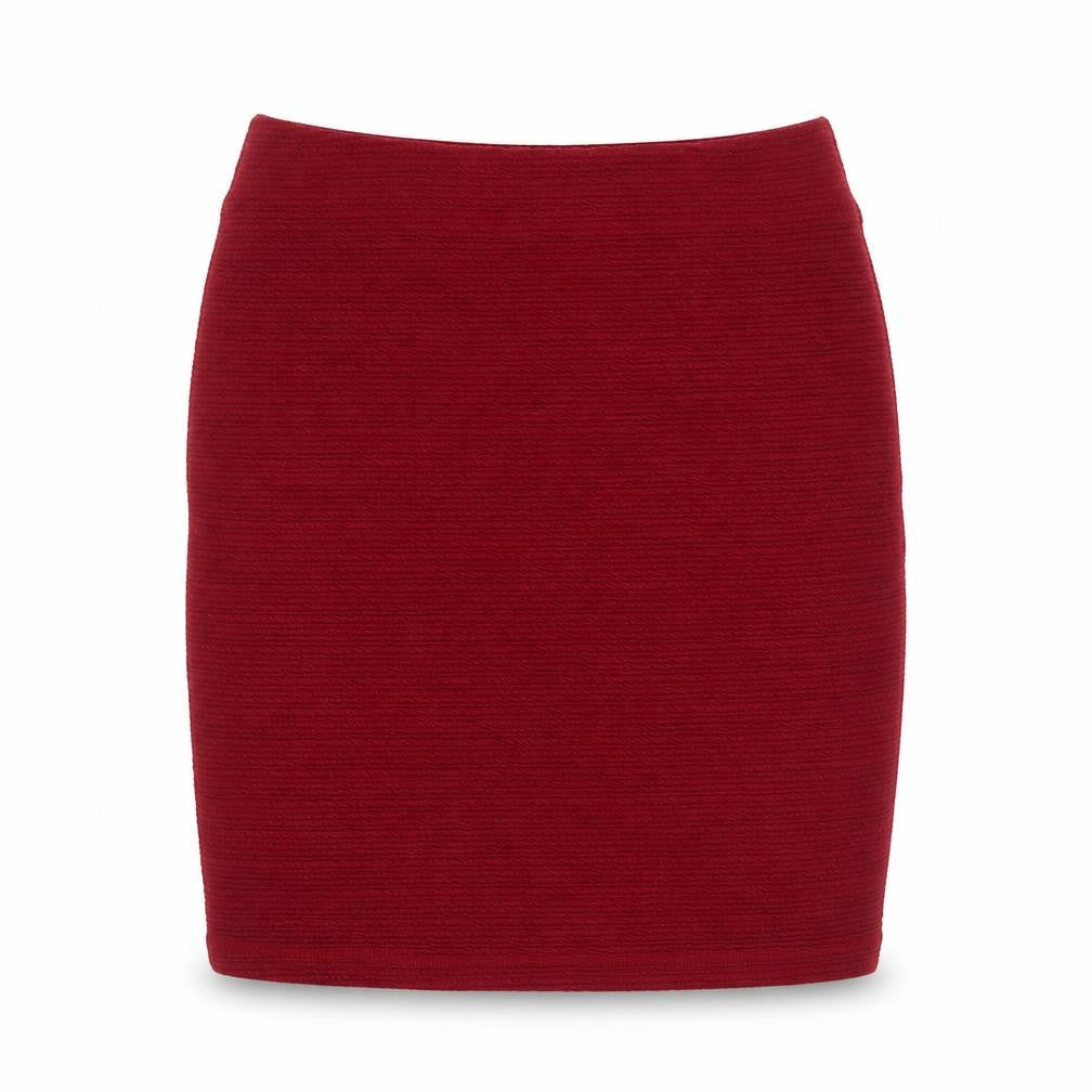 New Look Women's Red Pencil Skirt Size 8