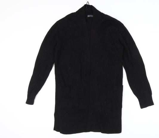 Marks and Spencer Women's Black Open Front Cardigan Size 12