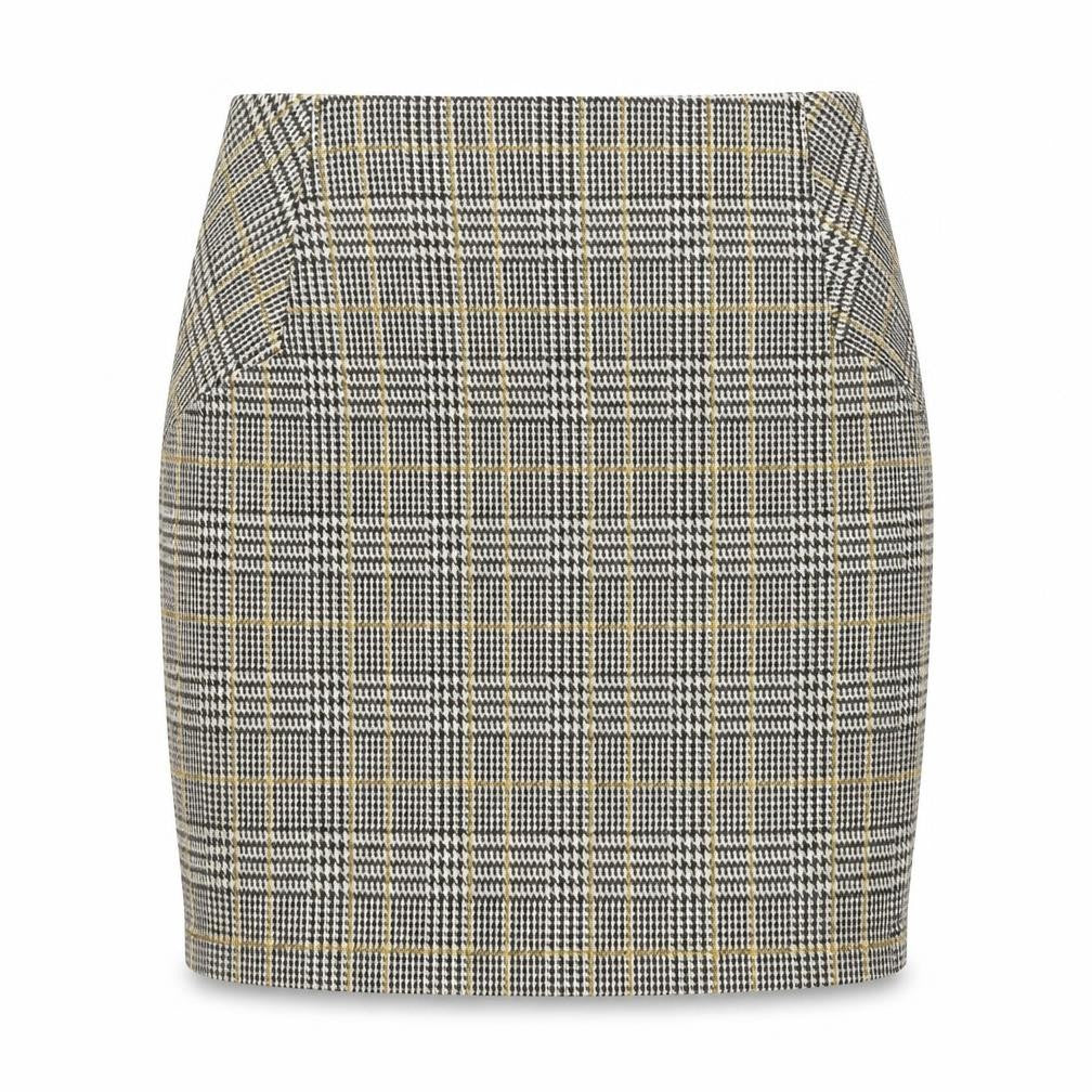 New Look Women's Multicoloured Check Pencil Skirt Size 10