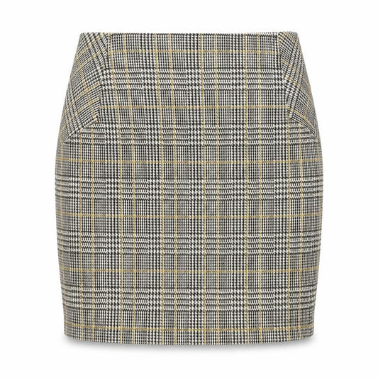New Look Women's Multicoloured Check Pencil Skirt Size 10
