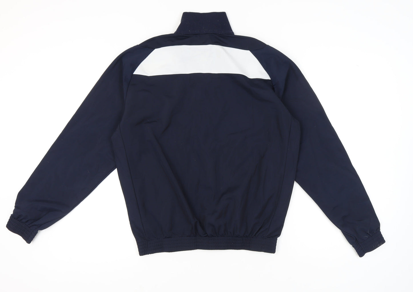 Macron Men's Blue 1/2 Zip Sweatshirt M