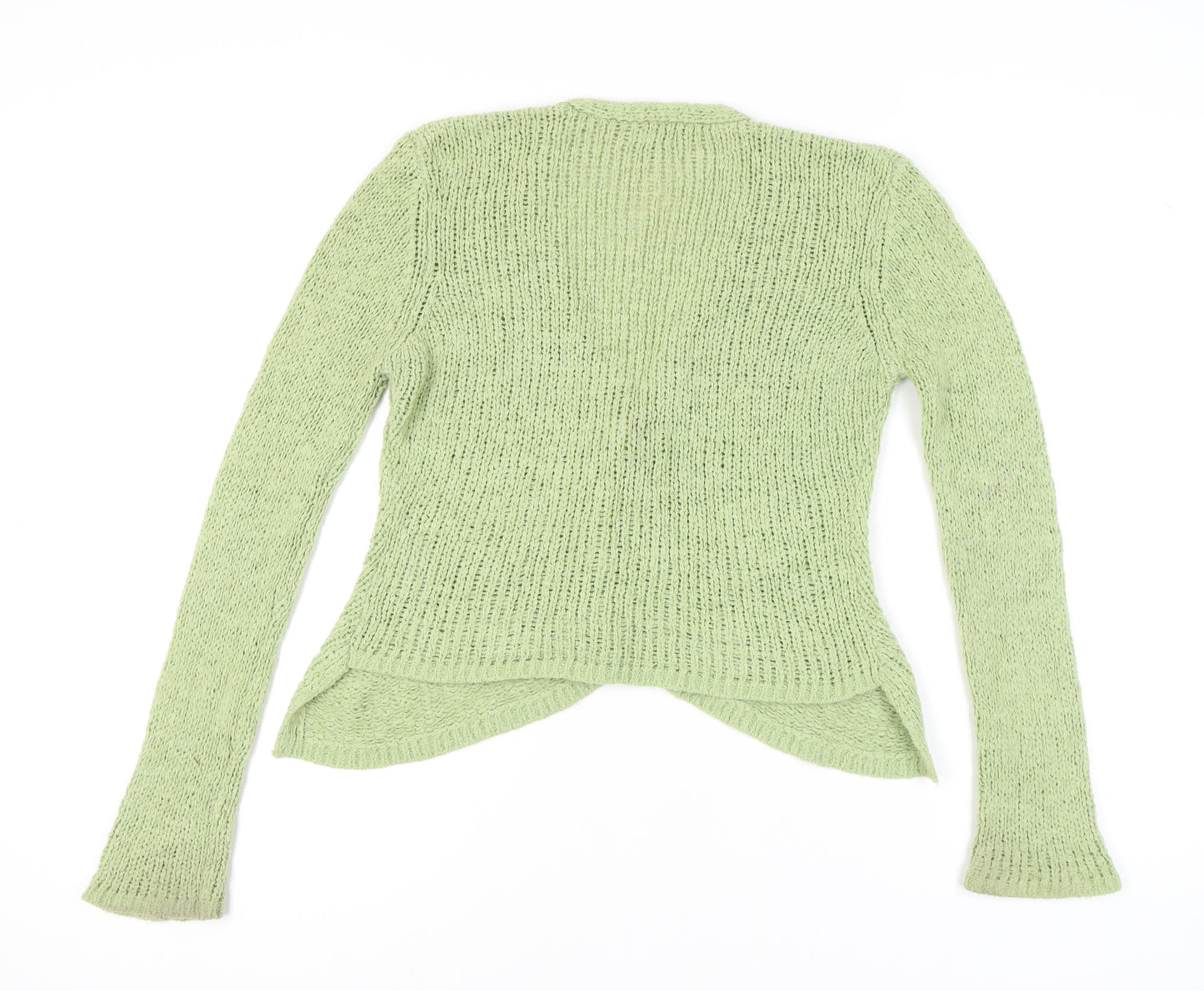 Marks and Spencer Women Green Wool Cardigan M
