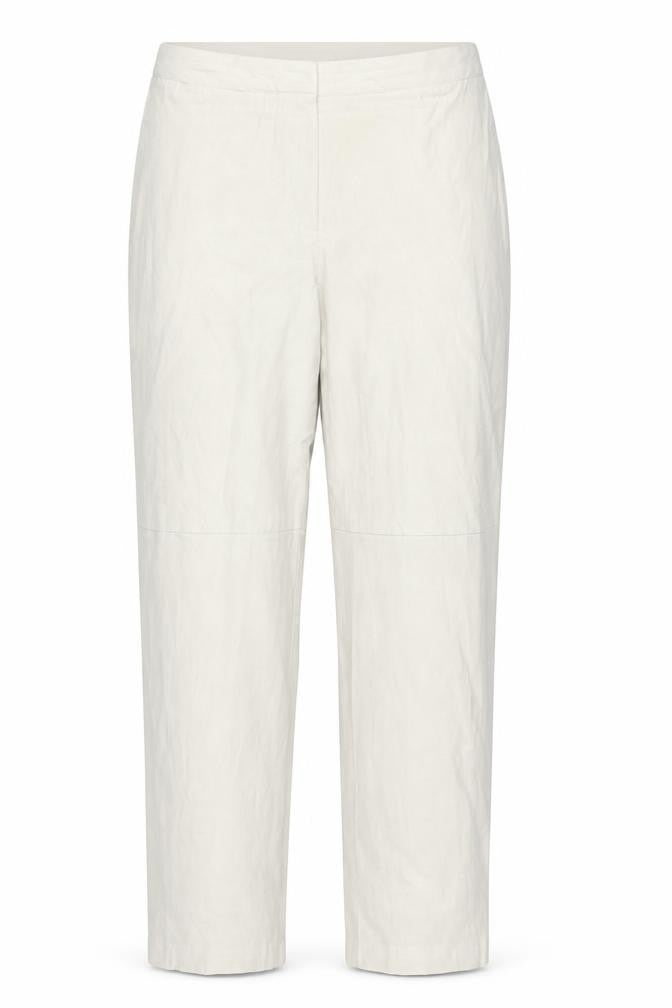 Louis Charles Women's Ivory Trousers Size 16 Polyester