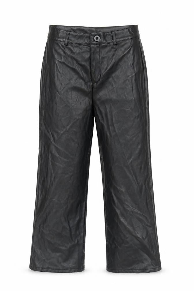 Primark Girls Black Faux Leather Dress Pants 13-14 Years