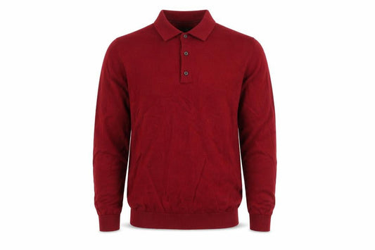 Next Men's XS Red Collared Pullover Jumper