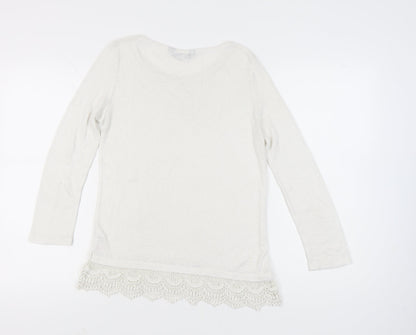Dorothy Perkins Women’s Ivory Pullover Jumper, Size 12