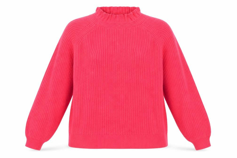 Hush Women's Red High Neck Pullover XL