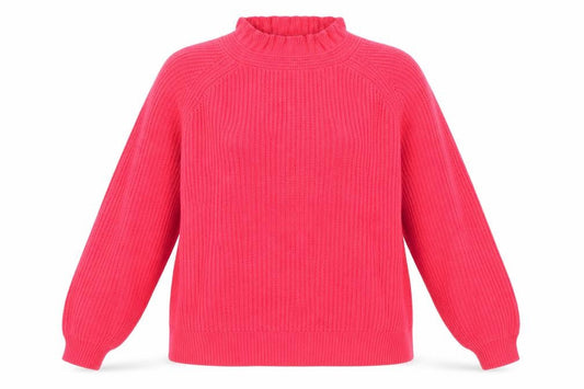 Hush Women's Red High Neck Pullover XL