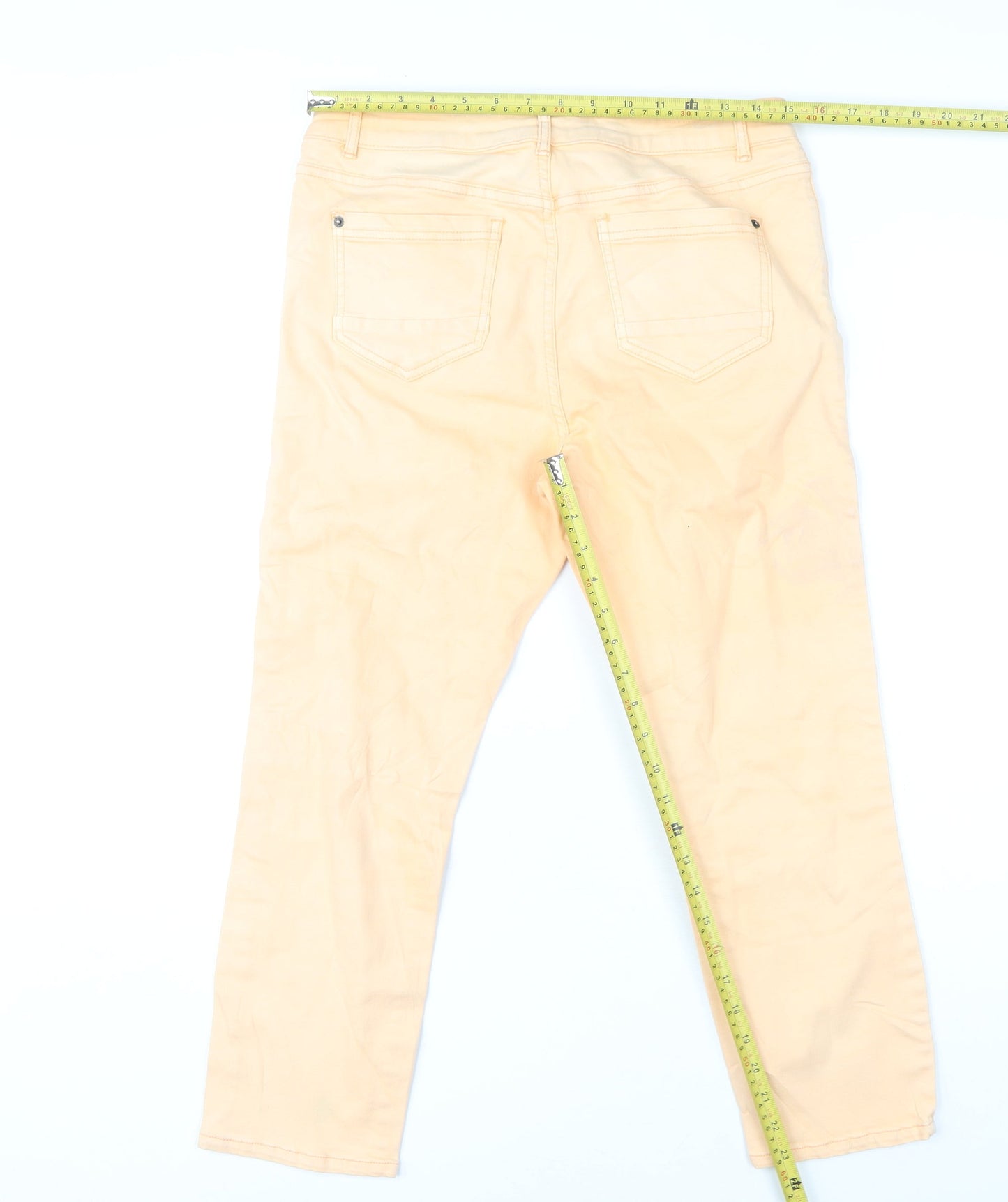 White Stuff Beige Straight Women's Jeans Size 14