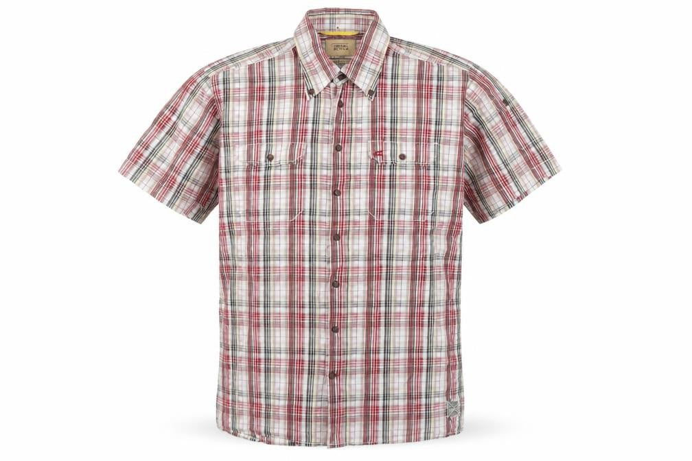Camel Active Men's Multicoloured Check Shirt L