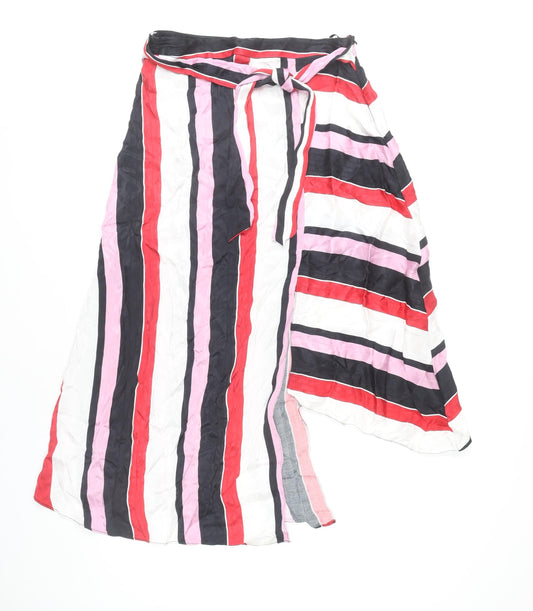 River Island Women's Multicoloured Size 10 Wrap Skirt