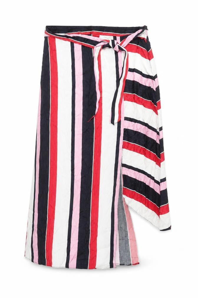 River Island Women's Multicoloured Size 10 Wrap Skirt